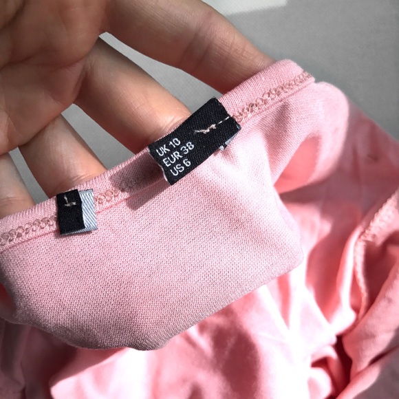 🆕BLUSH FLORAL FISHNET HIGH NECK LONG SLEEVE DRESS - Picture 10 of 11